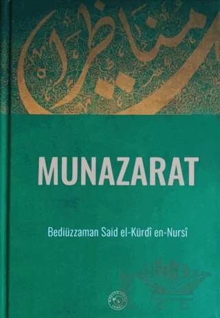 Münazarat – Bediüzzaman Said Nursi – Zehra Yayıncılık kitap kapağı