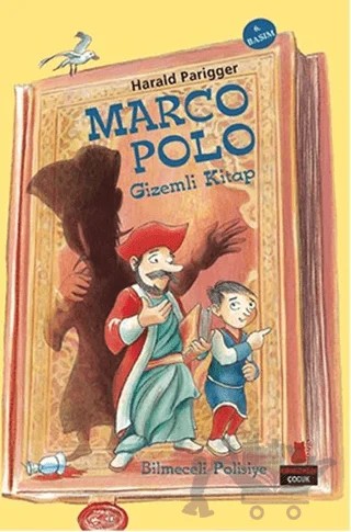 Marco Polo - Gizemli Kitap – Harald Parigger – Kırmızı Kedi Çocuk kitap kapağı