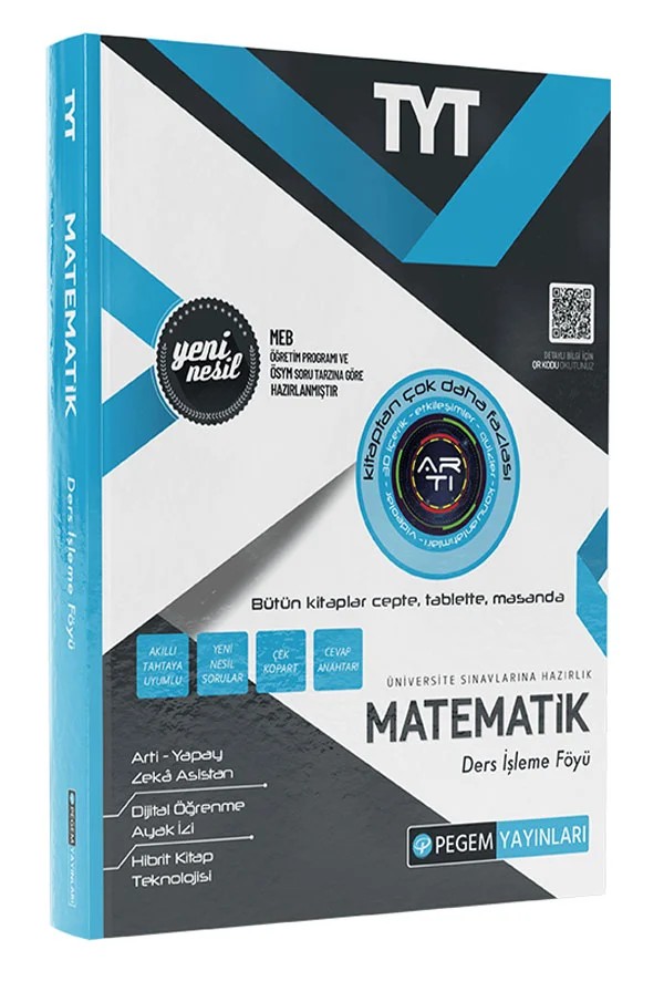 TYT Matematik Ders İşleme Föyü – Değerli Öğrenciler – Pegem Akademi Yayıncılık kitap kapağı