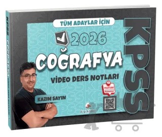 2026 KPSS Coğrafya Konu Anlatımı – Kazım Sayın – Dizgi Kitap kitap kapağı