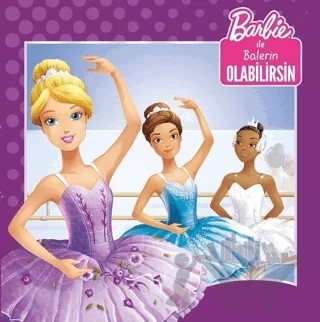 Barbie İle Balerin Olabilirsin – Kolektif – Doğan Egmont Yayıncılık kitap kapağı