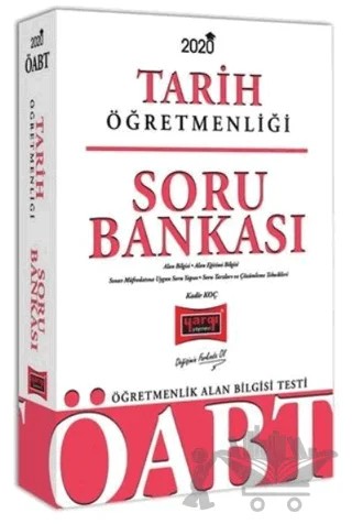 2020 ÖABT Tarih Öğretmenliği Soru Bankası – Kadir Koç – Yargı Yayınevi kitap kapağı