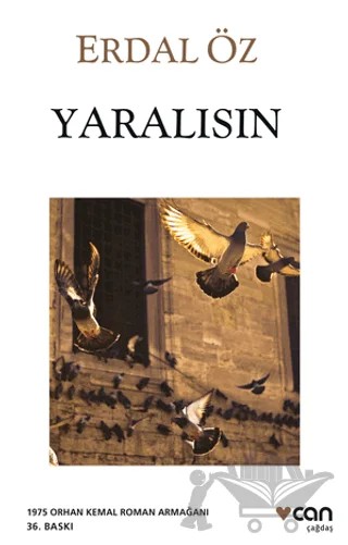 Yaralısın – Erdal Öz – Can Yayınları kitap kapağı