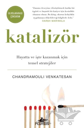 Katalizör – Chandramouli Venkatesan – Pegasus Yayınları kitap kapağı