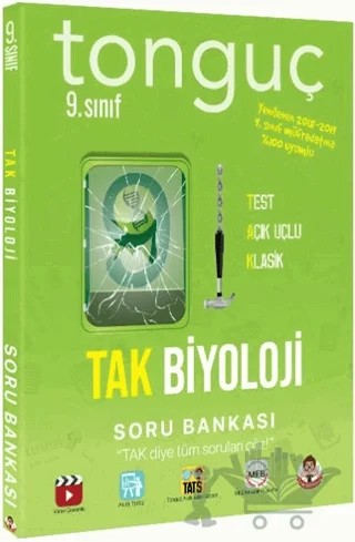 9. Sınıf TAK Biyoloji Soru Bankası – Kolektif – Tonguç Akademi kitap kapağı