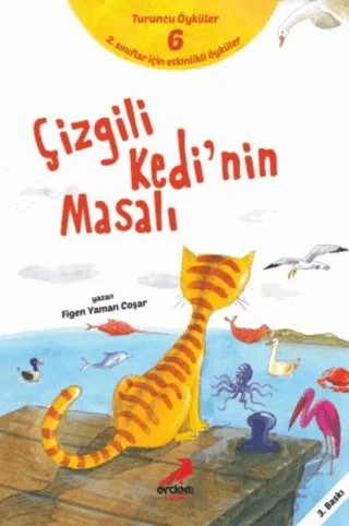 Çizgili Kedi’nin Masalı – Figen Yaman Çoşar – Erdem Çocuk kitap kapağı
