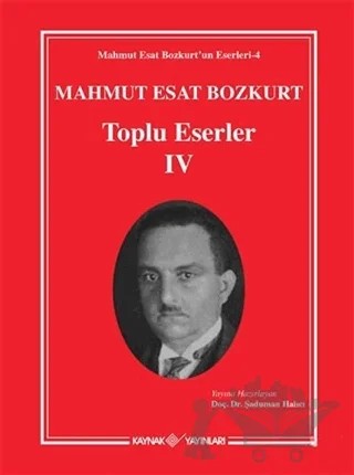 Mahmut Esat Bozkurt Toplu Eserler - 4 – Mahmut Esat Bozkurt – Kaynak Yayınları kitap kapağı