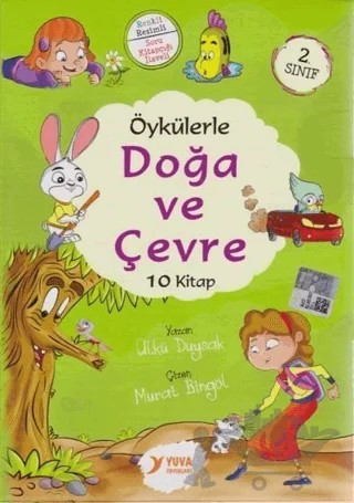 2. Sınıflar İçin Öykülerle Doğa ve Çevre (10 Kitap Takım) – Kolektif – Yuva Yayınları kitap kapağı