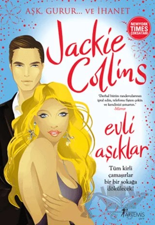Evli Aşıklar – Jackie Collins – Artemis Yayınları kitap kapağı