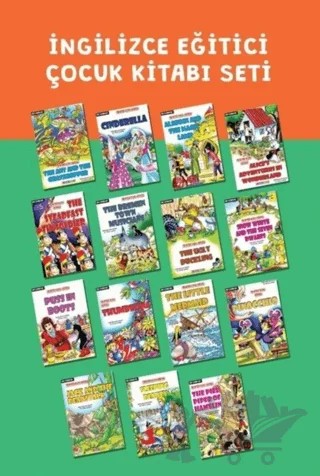 İngilizce Eğitici Çocuk Kitabı Seti (15 Kitap) – Kolektif – Bilgeoğuz Yayınları kitap kapağı