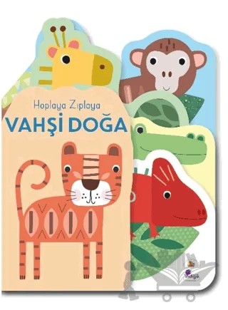 Hoplaya Zıplaya Vahşi Doğa – Kollektif – İndigo Çocuk kitap kapağı