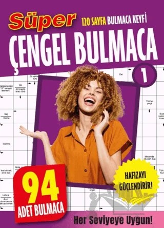 Süper Çengel Bulmaca 1 – Hakan Kayar, Zeliha Kayar – Dokuz Yayınları kitap kapağı
