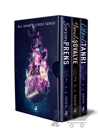 All Saınts Lisesi Serisi – L. J. Shen – Olimpos Yayınları kitap kapağı