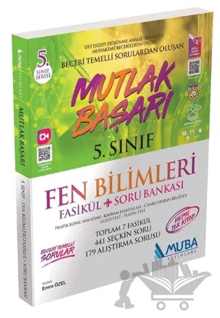5. Sınıf Mutlak Başarı Fen Bilimleri Fasikül + Soru Bankası Muba Yayınları – Kolektif – Muba Yayınları kitap kapağı