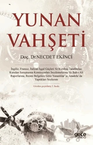 Yunan Vahşeti – Necdet Ekinci – Gece Kitaplığı kitap kapağı
