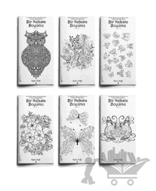 Bir Nefeste Boyama Serisi Seti (6 Kitap Takım) – Katie Paff – Kuzey Yayınları kitap kapağı