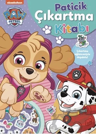 Paw Patrol Paticik Çıkartma Kitabı – Spin Master Paw – Beta Kids kitap kapağı