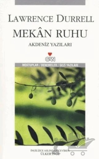 Mekan Ruhu Akdeniz Yazıları – Lawrence Durrell – Can Yayınları kitap kapağı