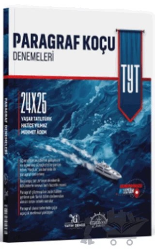 TYT Paragraf 24 x 25 Denemeleri – Kolektif – Edebiyat Denizi kitap kapağı