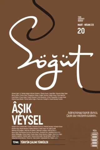 Söğüt - Türk Edebiyatı Dergisi Sayı 20 / Mart - Nisan 2023 – Söğüt Dergisi Yayınları kitap kapağı