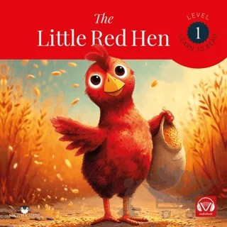 The Little Red Hen - Level 1 – Kolektif – MK Publications kitap kapağı
