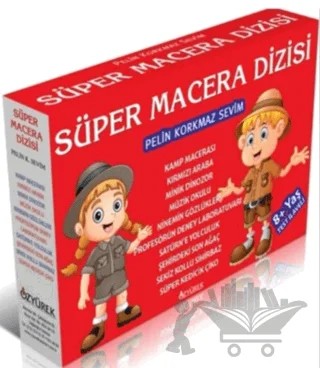 Süper Macera Dizisi (10 Kitap Set) – Pelin Korkmaz Sevim – Özyürek Yayınları kitap kapağı