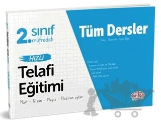 2. Sınıf Tüm Dersler Telafi Eğitimi – Kolektif – Editör Yayınevi kitap kapağı