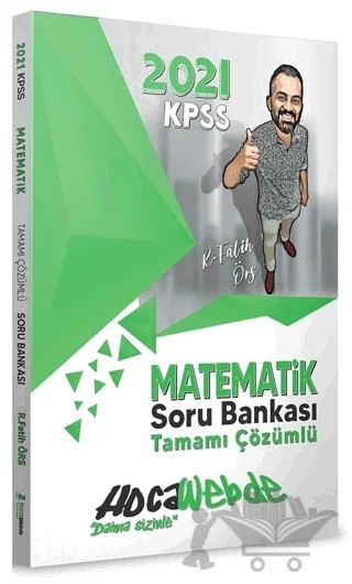 2021 KPSS Matematik Soru Bankası Çözümlü – Fatih Örs – HocaWebde Yayınları kitap kapağı