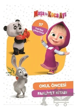 Maşa ile Koca Ayı - Okul Öncesi Faaliyet Kitabı – Kolektif – Doğan Egmont Yayıncılık kitap kapağı