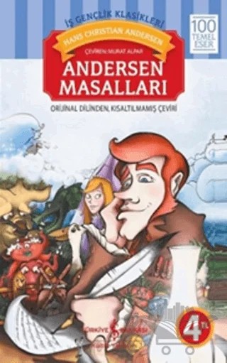 Andersen Masalları – Hans Chrıstıan Andersen – İş Bankası Kültür Yayınları kitap kapağı