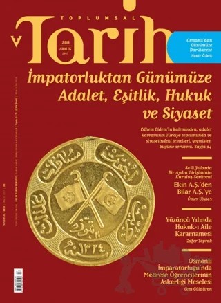 Toplumsal Tarih Dergisi Sayı: 288 Aralık 2017 – Tarih Vakfı Yurt Yayınları - Toplumsal Tarih Dergisi kitap kapağı