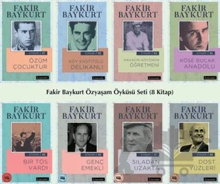 Fakir Baykurt Özyaşam Öyküsü Seti (8 Kitap Takım) – Fakir Baykurt – Literatür Yayıncılık kitap kapağı