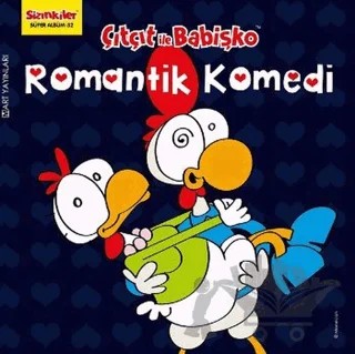 Çıtçıt İle Babişko - Romantik Komedi – Salih Memecan – Mart Yayınları kitap kapağı