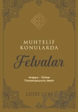 Muhtelif Konularda Fetvalar – Lütfi Çebi – Renpa Kitap kitap kapağı