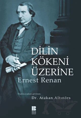 Dilin Kökeni Üzerine – Ernest Renan – Bilge Kültür Sanat kitap kapağı
