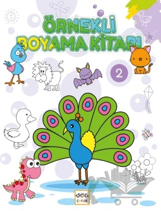 Örnekli Boyama Kitabı-2 – Kolektif – Nar Çocuk kitap kapağı