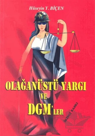 Olağanüstü Yargı Ve DGM’ler – Hüseyin Yüksel Biçen – Can Yayınları (Ali Adil Atalay) kitap kapağı