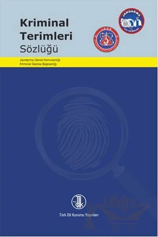 Kriminal Terimleri Sözlüğü – Kolektif – Türk Dil Kurumu Yayınları kitap kapağı