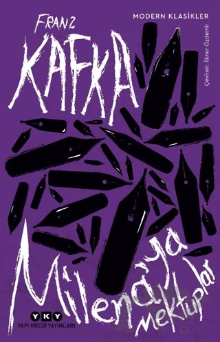 Milena’ya Mektuplar – Franz Kafka – Yapı Kredi Yayınları kitap kapağı