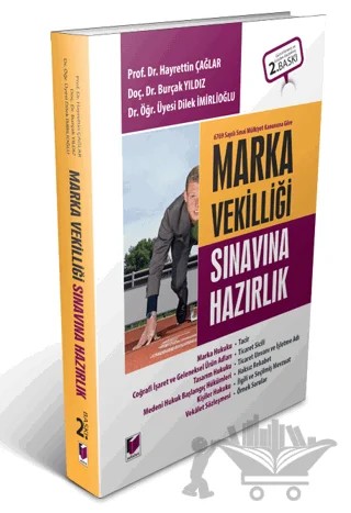 Marka Vekilliği Sınavına Hazırlık – Hayrettin Çağlar, Burçak Yıldız, Dilek İmirlioğlu – Adalet Yayınevi kitap kapağı
