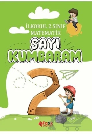 İlkokul 2. Sınıf Matematik Sayı Kumbaram – Veysel Yıldız – Fark Yayınları kitap kapağı