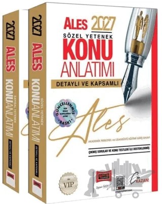 2027 ALES VIP Konu Anlatımlı Modüler Set – Kolektif – Yargı Yayınevi kitap kapağı