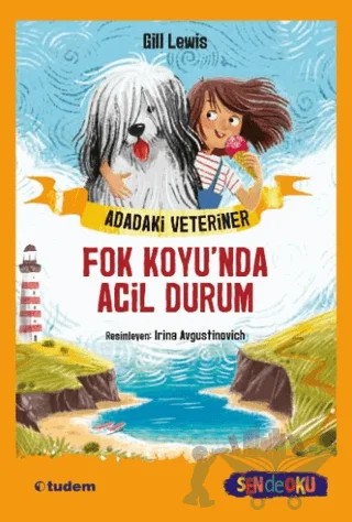 Adadaki Veteriner: Fok Koyu’nda Acil Durum – Gill Lewis – Tudem Yayınları kitap kapağı