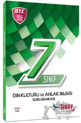 7. Sınıf Din Kültürü Ve Ahlak Bilgisi Soru Bankası Bts – Kolektif – Sınav Yayınları kitap kapağı