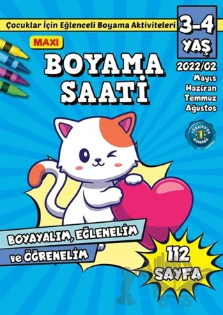 Maxi Boyama Saati 3 – Kolektif – Maxi Yayıncılık kitap kapağı