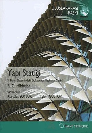 Yapı Statiği – Kurtuluş Soyluk, R. C. Hibbeler, Tekin Gültop – Palme Yayıncılık kitap kapağı