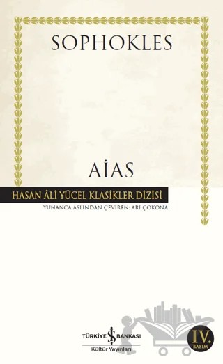 Aias – Sophokles – İş Bankası Kültür Yayınları kitap kapağı