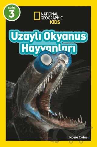 Uzaylı Okyanus Hayvanları - National Geographic Kids – Rosie Colosi – Beta Kids kitap kapağı