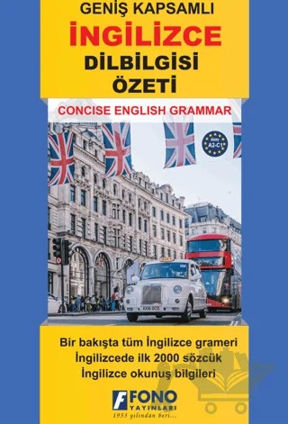 İngilizce Dilbilgisi Özeti – Bahire Şerif – Fono Yayınları kitap kapağı