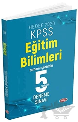 Hedef 2020 KPSS Eğitim Bilimleri Tamamı Çözümlü 5 Deneme Sınavı – Kolektif – Data Yayınları kitap kapağı